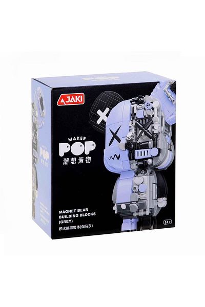 hak-iş oyuncak Maker Pop Magnet Bear Lego Building Toy