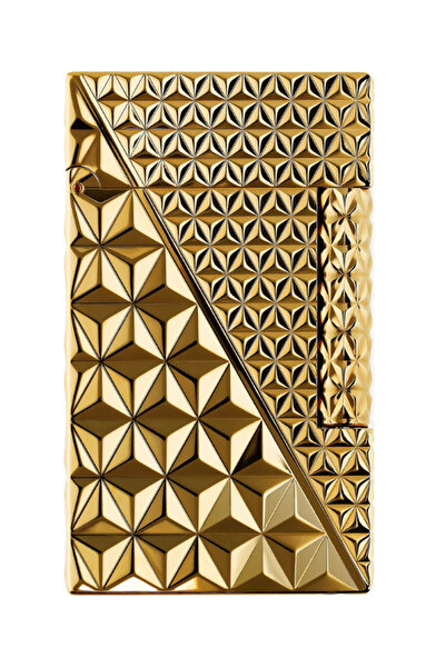 S.T. Dupont Ligne 2 Çift Soft Alev Fire X Gold Puro Çakmağı C16646