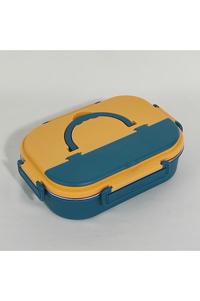 HTH 4 Compartments Lunch Box Insulated Bento Box
