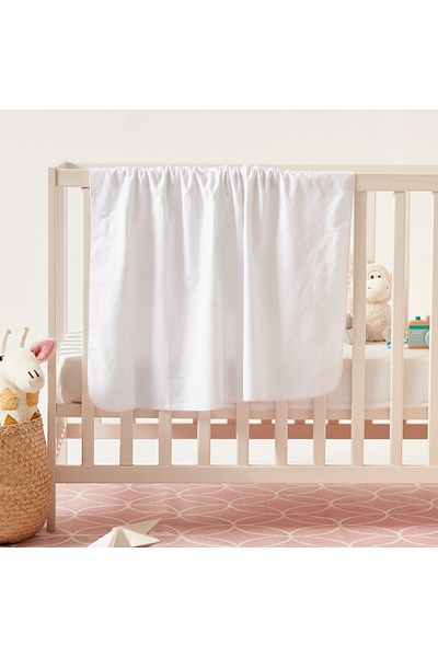 Juniors بطانية استقبال سادة - 90×90 سم