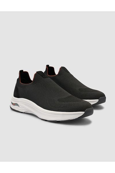 Cabani Knitwear Black Men's Sports Shoes