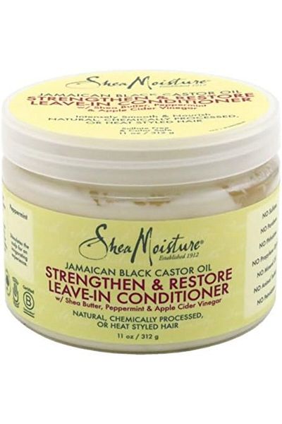 Shea Moisture Jamaican Black Conditioner Leave-In 11oz Jar (3 Pack)
