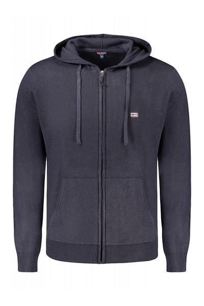 Norway Men's zip-up hoodie, with embroidered mini logo, Regular fit