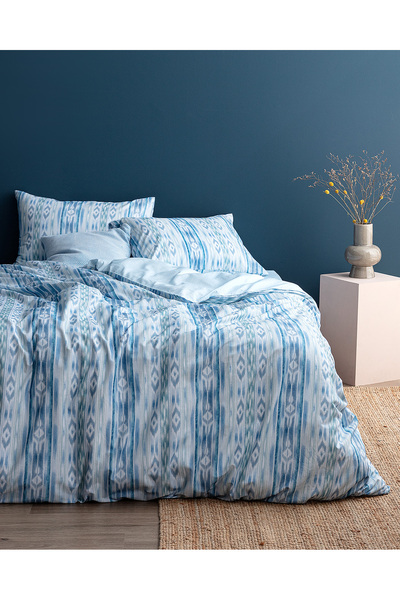 Madame Coco Комплект завивка Daine King Size с памучен щампован пълнеж - свет...