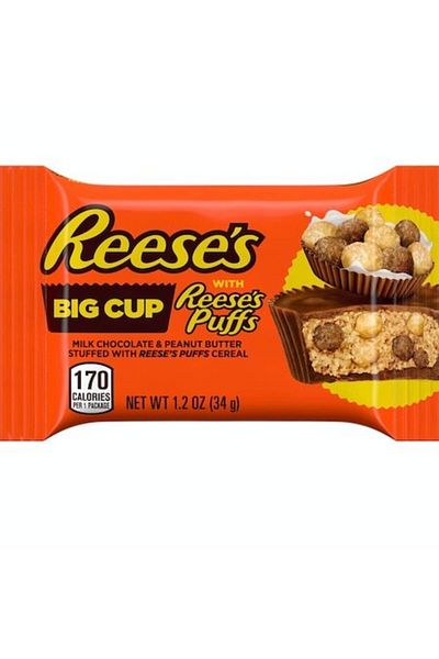 Reeses Reese's Big Cup Puffs Chocolate 34g