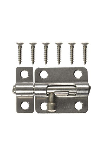 ACE Polished Stainless Steel Heavy Duty Barrel Bolt Silver 2.5inch