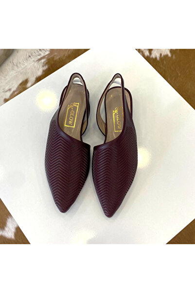 H&K GLOW Hakiki Deri Lazer Kesim Sandalet