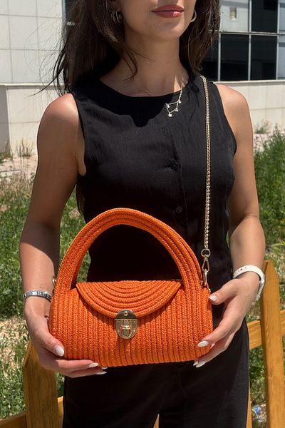 MaVaux Helen Elegant Accessory Detailed Stylish Design Timeless Daily, Stylish Crossbody and Handbag