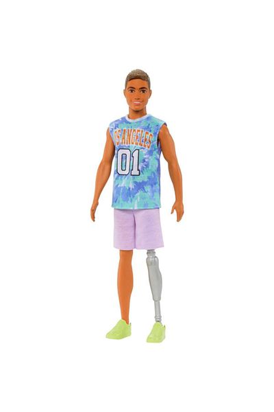 mattel Barbie Fashionistas Doll, Ken with Prosthetic Leg