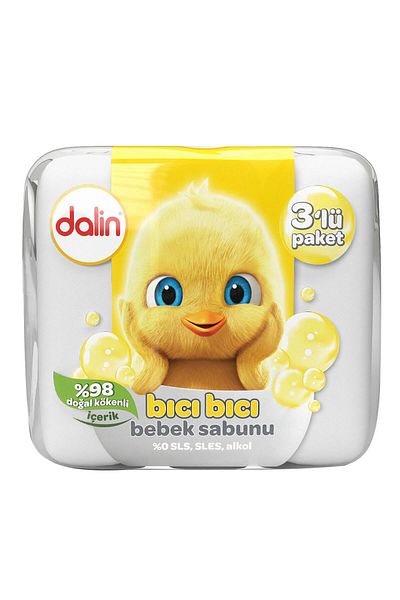 Dalin Bıcı Bıcı Baby Soap 3 X 75 Gr