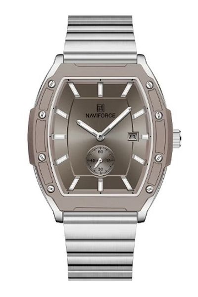 Naviforce New Arrival Popular Unisex Quartz Watch Stainless Steel Band Water Proof