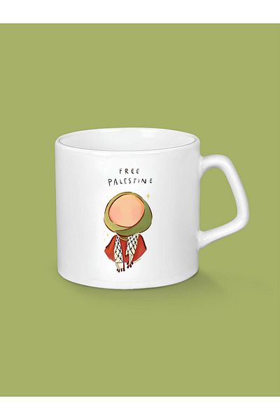 hicazavm Free Palestine Mug Cup