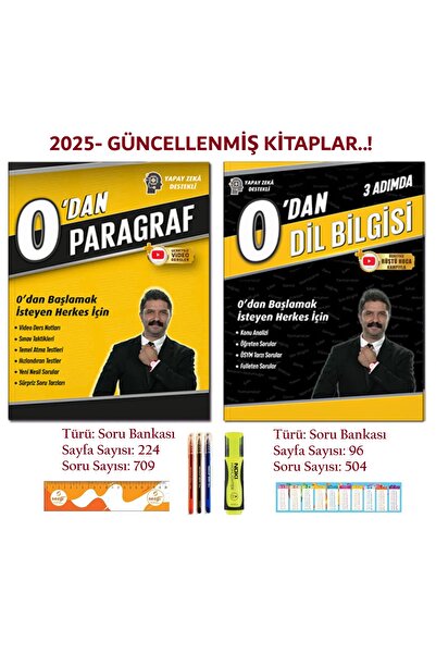 REHBER MATEMATİK YAYINLARI 0'dan Paragraf ve 0'dan Dil Bilgisi İle Sezgistore...