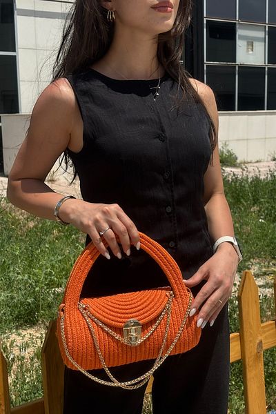 MaVaux Helen Elegant Accessory Detailed Stylish Design Timeless Daily, Stylish Crossbody and Handbag