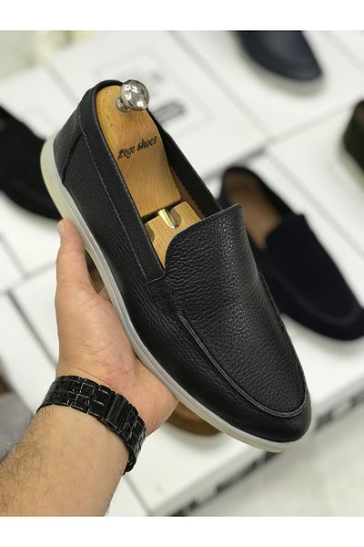 Zegeshoes New Season Lp Genuine Leather Orthopedic Loafer Casual Shoes (Choose Your Own Number) Daily