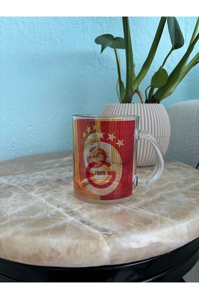 RFG HEDİYELİK VE BASKI 5 Star Logo Glass Mug Cup
