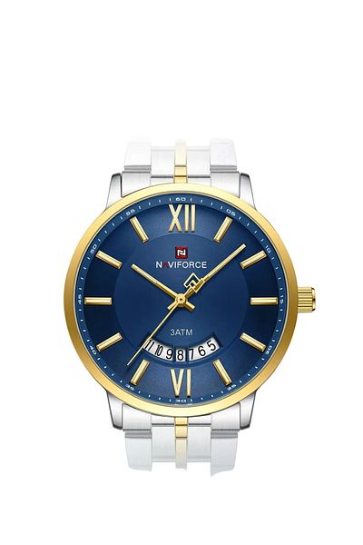 Naviforce Men Wrist Watch Quartz Calendar Luxury Love's Leisure Waterproof Business Watch