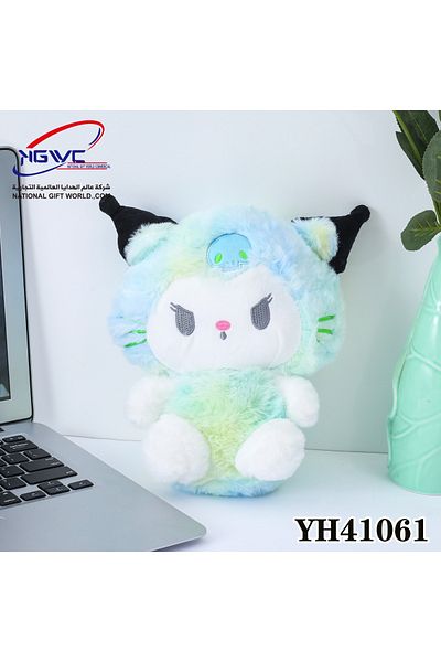 KAZUKO Kuromi character stuffed plush doll