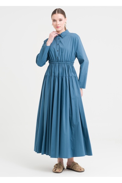 Armağan Beli Lastikli Elbise