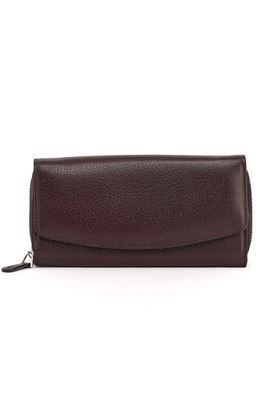Deri Company Women's Leather Wallet Brown 213507