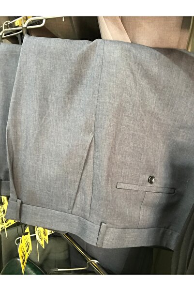 BUGİ GİYİM Erkek Pileli kumaş Pantolon Geniş Kesim Baba Pantolonu