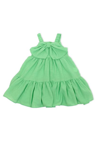 Çikoby Çikoby Girl's Strap Kids Dress Ckb-50728