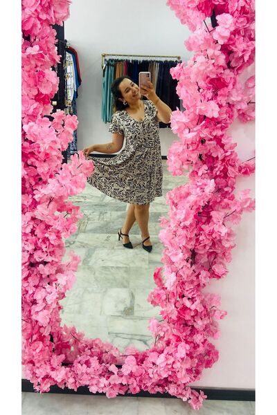 nutika فستان مشجر