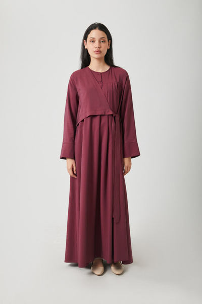ZÜLAYS Edil Elbise Bordo