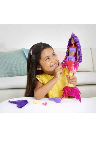 mattel Barbie Mermaid Power Doll, Brooklyn 'Roberts' Mermaid Barbie with Accessories
