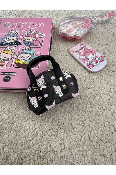 ESNEVA Special Design Zippered Coin Compartment Chain Strap Card Holder Children & Teenager Wallet