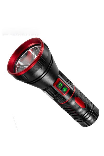 Toy Box Treasures Super Bright Flashlight Torch USB Rechargeable Flashlight