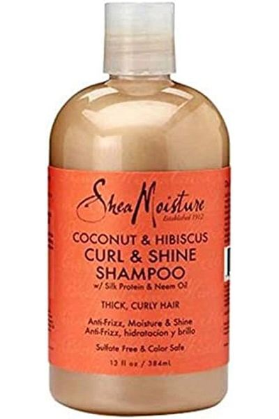 Shea Moisture ORGANIC Coconut & Hibiscus Curl & Shine Shampoo