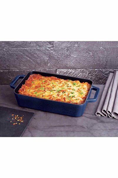 Berlinger Haus Cast iron tray 37 x 21 x 7 cm Aquamarine Metallic Line