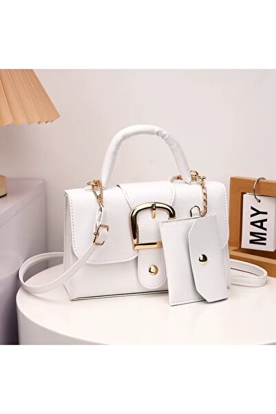 delis Γυναικεία τσάντα, Inaya GT3494, Λευκή