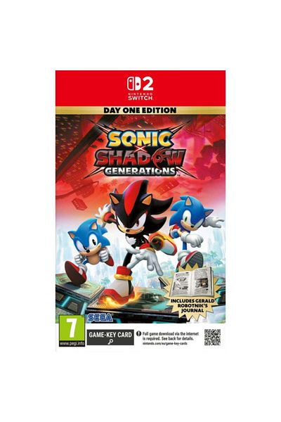 SEGA Sonic x Shadow Generations Switch 2 (Game Key Card) - Nintendo Switch