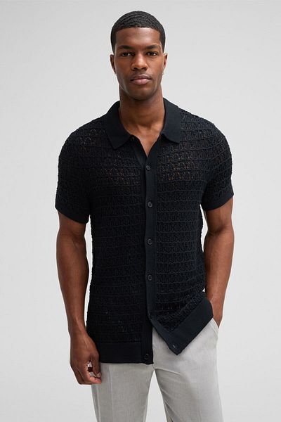 STRELLSON Shirt 11 Ander-p - - S, Black
