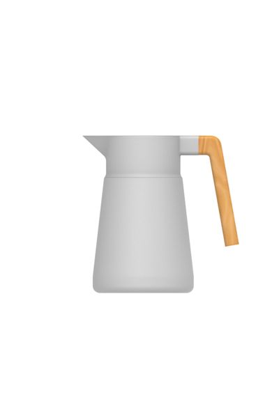 Parfait High Quality Contemporary Design Vacuum Flask Grey and Brown 1.5 Liter