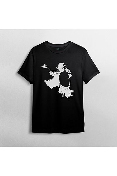 Pixxa Michael Jackson Unisex 100% Cotton Crew Neck T-Shirt Model 1
