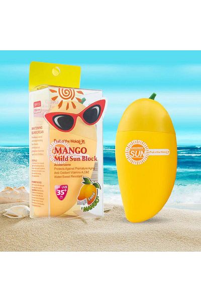 Fruit Of The Wokali Fruit of the Walkali Sunscreen Moderate SPF 35 with Mango Extract - 45ml