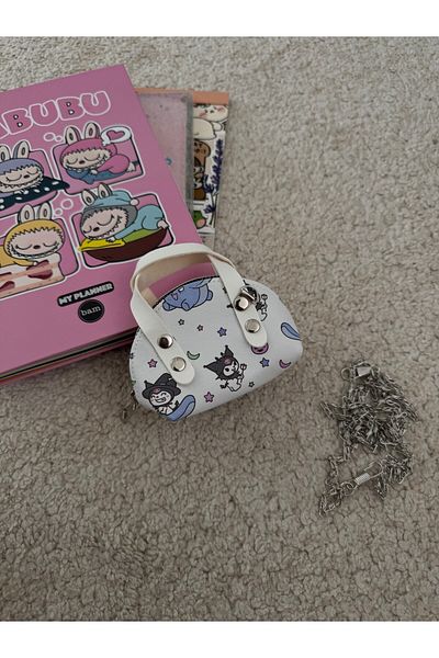 ESNEVA Special Design Zippered Coin Compartment Chain Strap Card Holder Children & Teenager Wallet