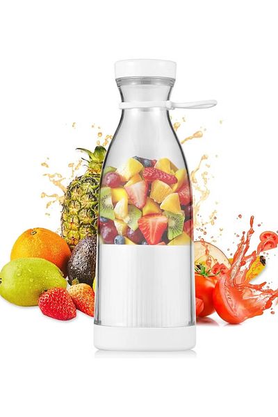Primo Plus Portable Blender, Mini Juicer Personal Size Blender, Battery Powered USB Blender for Shakes