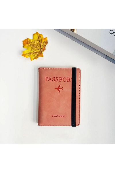 delis Unisex passport cover, Lorelei PT1309, Pink