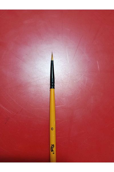 Rich 123 Series Round Tip Multi-Purpose Quality Synthetic Detail Brush No:0