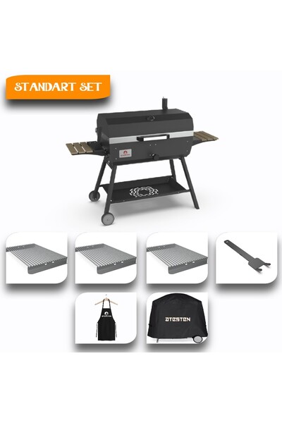 Ateşten Maxi Barbekü Mangal - Standart Set
