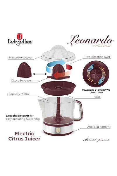Berlinger Haus Presă electrică de citrice Leonardo Collection