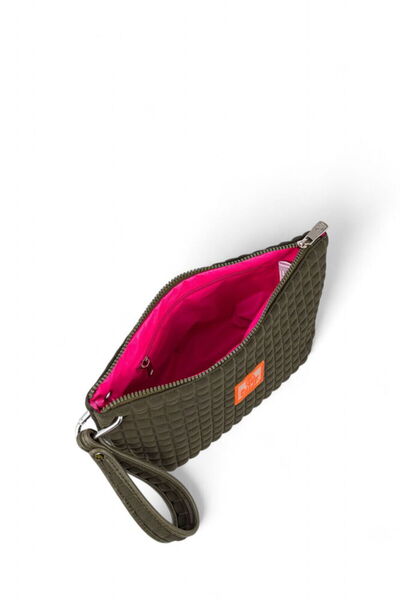 Bilik Deri Scuba Khaki Women's Portfolio & Clutch Bag Yeliz