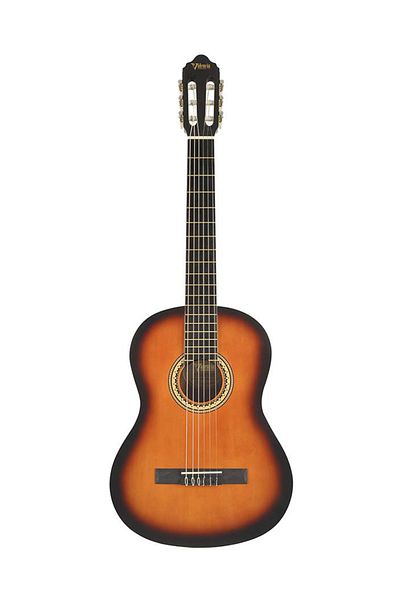 VALENCIA VC204HCSB, classical guitar, sunburst, size 4/4, hybrid neck