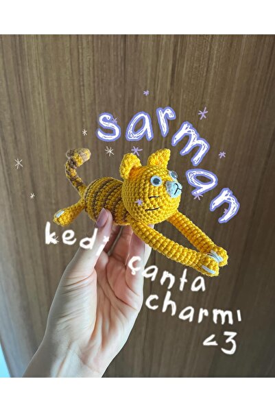 Handmade سحر حقيبة سارمان للقطط