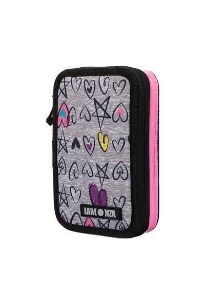 Lamonza Wool Pencil Case, , 20x13x5 Cm, Multicolor