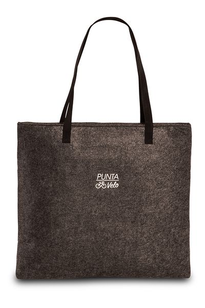 Punta bicycle shopping bag, F10427, 43x37x4cm, 8L, Anthracite